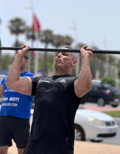 Boot Camp weight exercise